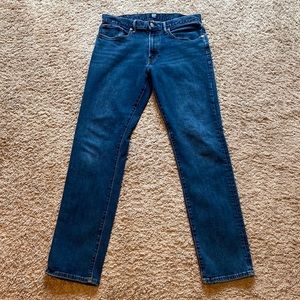 GAP men’s slim straight jeans